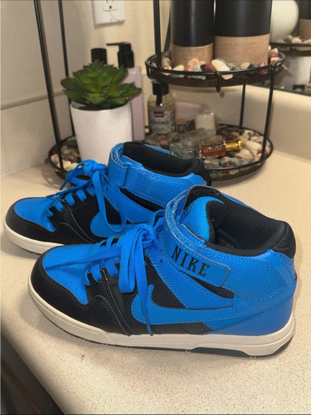Nike SB Mogan Mid 2 GS Blue Black size 5y woman’s 6.5
